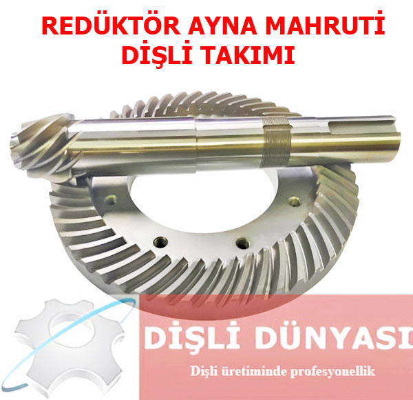 Radüktör Ayna Mahruti Dişli Takımı Radüktör Ayna Mahruti Dişli Takımı