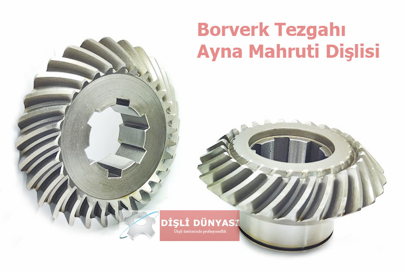 Borverk tezgah ayna mahruti dişlisi Borverk tezgah ayna mahruti dişlisi
