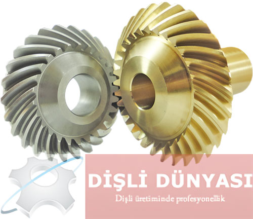 Bronz Çelik Ayna Mahruti Dişli Bronz Çelik Ayna Mahruti Dişli