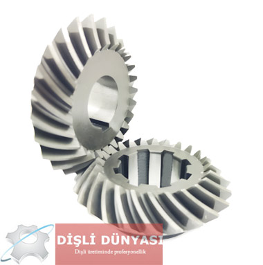 Freze Kanallı Ayna Mahruti Dişli Freze Kanallı Ayna Mahruti Dişli
