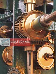 bronz dişli çark sistemi