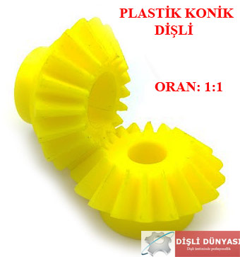 Plastik Konik Dişli