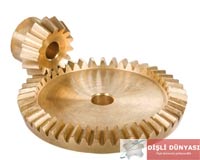 bronz konik dişli