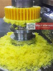 düz plastik dişli imalatı
