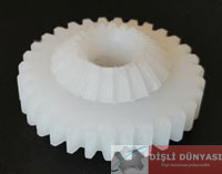 Plastik düz konik dişli