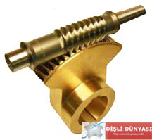 yarımay sonsuz vida karşılık dişlisi