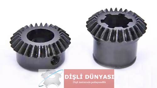 Freze Kanallı Konik Dişli