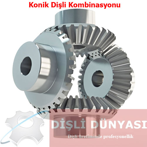 Konik Dişli Kombinasyonu