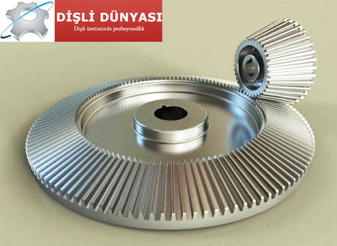 Oranlı konik dişli