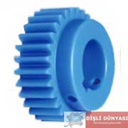 1 Modül Düz Plastik Dişli