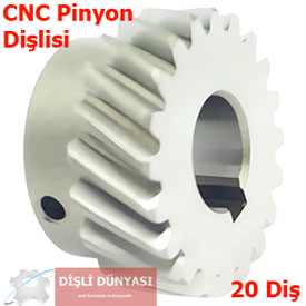 z20 CNC Pinyon Dişlisi