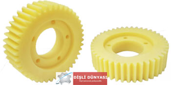 plastik düz dişliler
