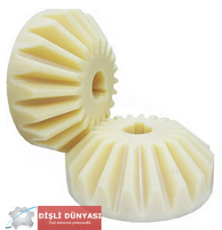 plastik konik dişliler