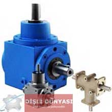 özel yön değiştirici redüktörler