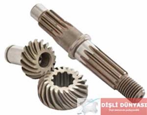 frezeli spiral konik dişli