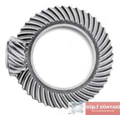 özel spiral konik dişli