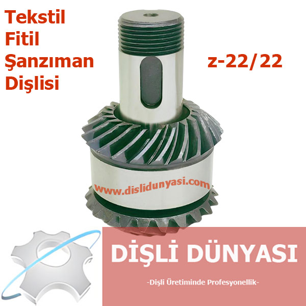 Tekstil Fitil Şanzıman Dişlisi